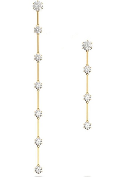 5622721 Swarovski Küpe Constella:pe Asym Whıte/gos