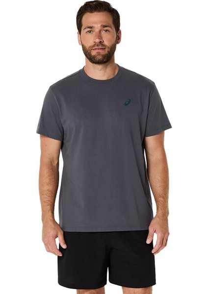 Gri Erkek Normal Baskılı T-Shirt 2031F026-021 Road Graphıc Ss Tee