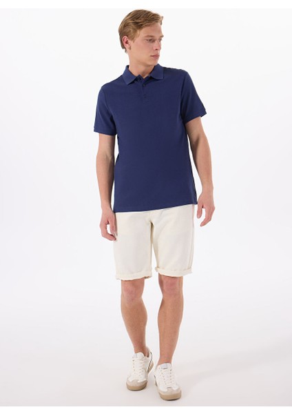 Lacivert Erkek Basic Polo T-Shirt MML5SM-TST 9546 fiyatları
