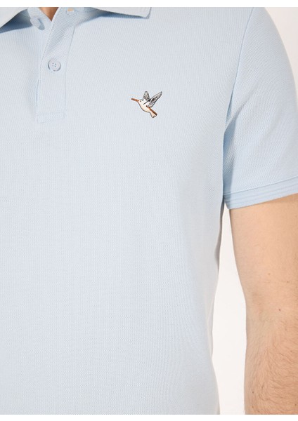 Mavi Erkek Basic %100 Pamuk Kıvrılmaz Yaka Serin Tutma Özellikli Polo T-Shirt F5SM-TST 2779 fırsatları