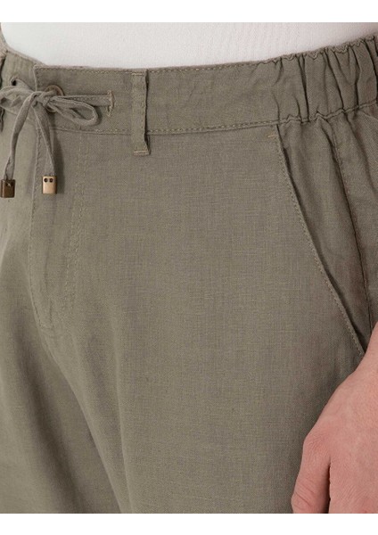 Haki Erkek Carrot Chino Pantolon Herman