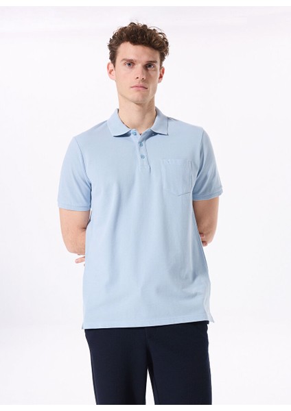 Mavi Erkek %100 Pamuk Polo T-Shirt modelleri