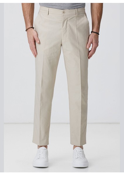 Bej Erkek Slim Fit Pantolon 1094398