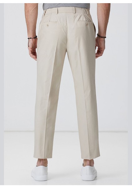 Bej Erkek Slim Fit Pantolon 1094398