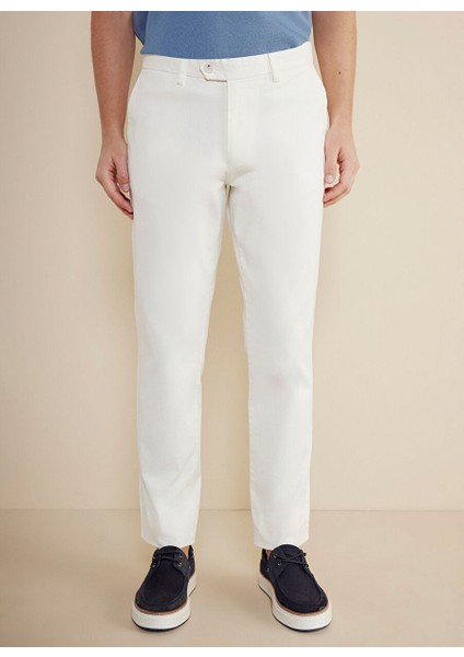 Beyaz Erkek Standart Pantolon BBSS25MPT001 modelleri