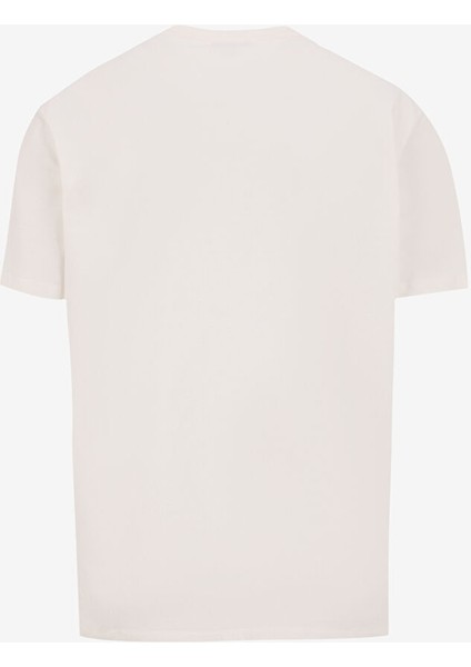 Ekru Erkek Relaxed Baskılı T-Shirt D5SM-TST3988 fiyatları