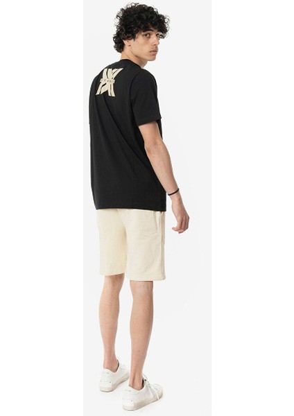 Bisiklet Yaka Siyah Erkek T-Shirt UMP24013TS indirimleri