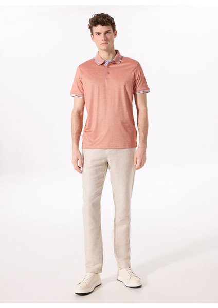 Kiremit Erkek Polo Yaka Regular Fit Polo T-Shirt cm Ds 01 02 fiyatları