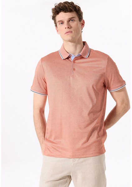 Kiremit Erkek Polo Yaka Regular Fit Polo T-Shirt cm Ds 01 02 modelleri