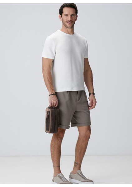 Ekru Erkek Comfort Fit T-Shirt 1094091 modelleri