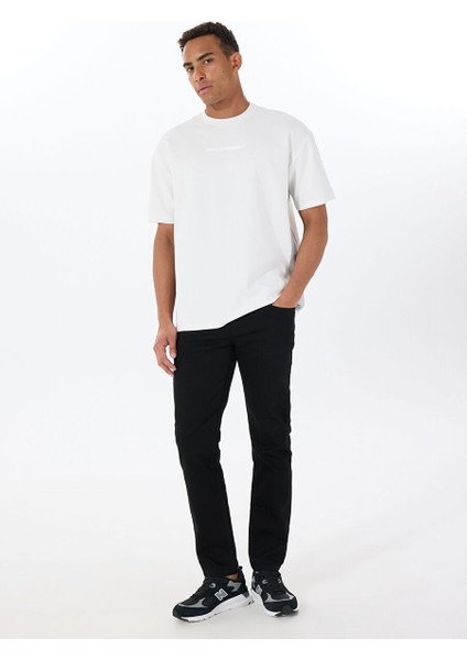 Gmg Fırenze Ekru Erkek Oversize T-Shirt GU25MSS03020