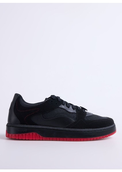 Siyah Erkek Süet Sneaker RED-50536715