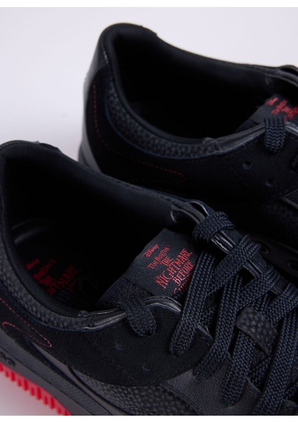 Siyah Erkek Süet Sneaker RED-50536715