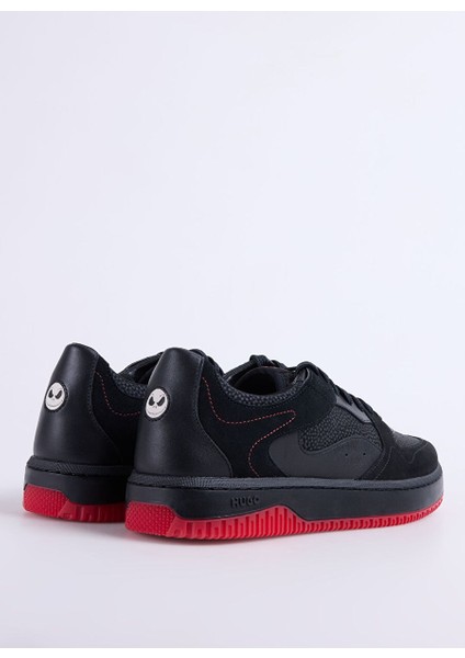 Siyah Erkek Süet Sneaker RED-50536715