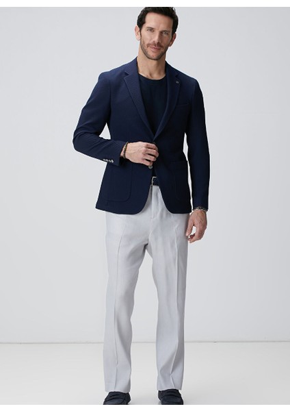 Lacivert Erkek Comfort Fit T-Shirt 1093863 modelleri