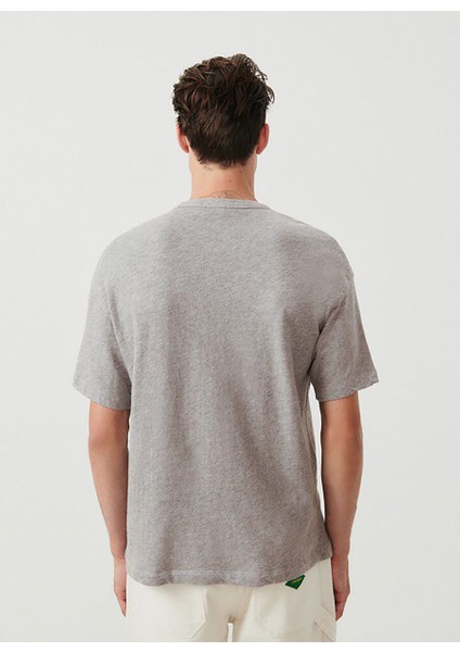 Gri Erkek Oversize T-Shirt MSON02DGE25GRISCH fırsatları