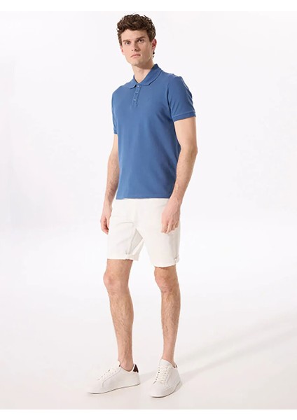Mavi Erkek Basic Düz Polo T-Shirt Legolas Y fiyatları