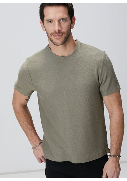 Haki Erkek Comfort Fit T-Shirt 1094091 fırsatları