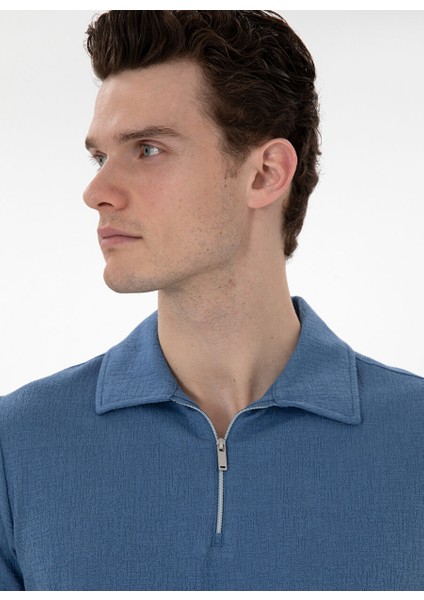 Mavi Erkek Slim Fit Polo T-Shirt Tıssel fiyatları