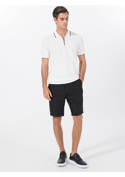 Beyaz Erkek Polo Yaka Basic Rayon Karışımlı Kazak F5SM-KZK 2079 fiyatları