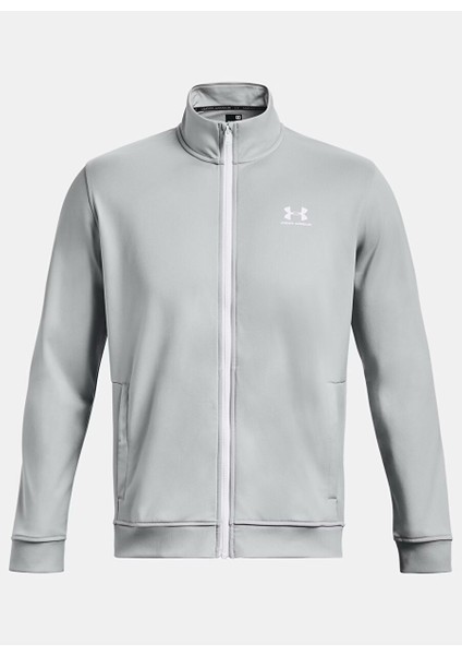 Gri Erkek Fermuarlı Normal Düz Zip Ceket 1329293-011 Sportstyle Trıcot Jacke indirimleri