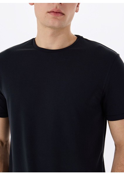 Gmg Fırenze Siyah Erkek Slim Fit T-Shirt GU25MSS03014