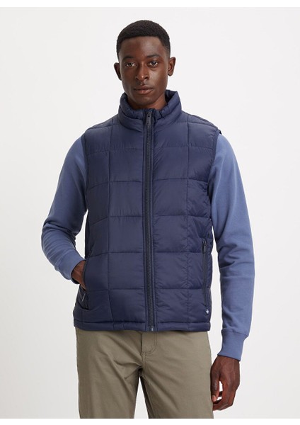 Lacivert Erkek Dik Yelek A4095-0000