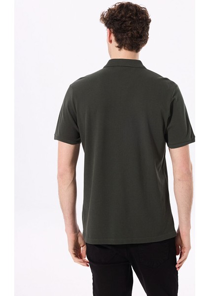 Haki Erkek Basic %100 Pamuk Polo T-Shirt cm Nobro K Cepsız indirimleri