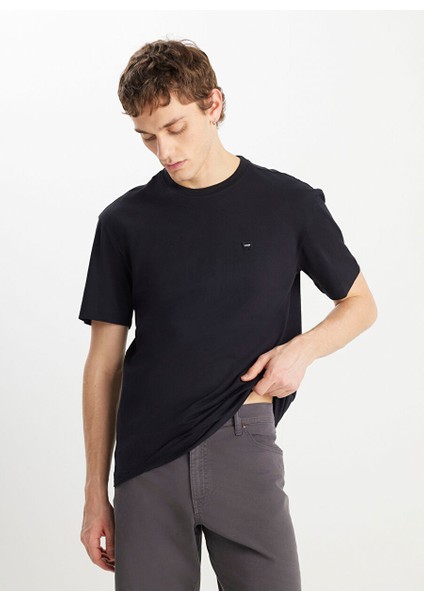 Siyah Erkek Relaxed T-Shirt MW7NM203877001 Relaxed Fit Small fiyatları