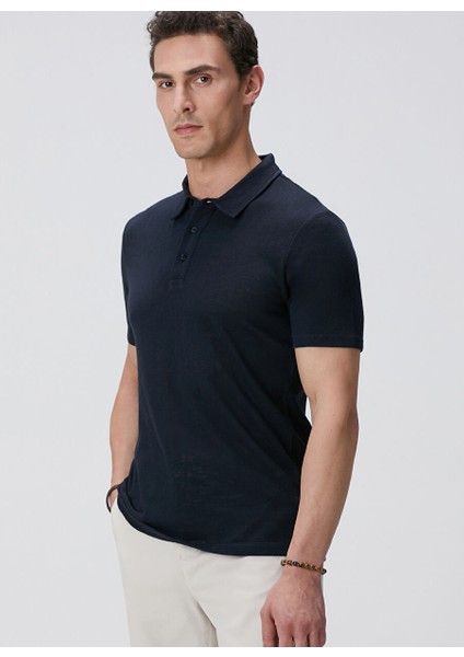 Lacivert Erkek Slim Fit T-Shirt 1094342 fırsatları
