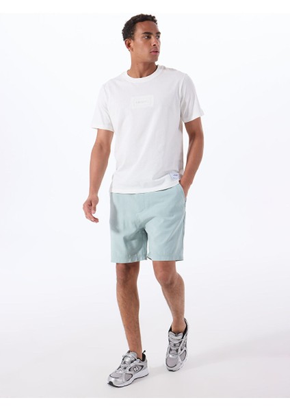 Gmg Fırenze Mavi Erkek Slim Fit Şort GU25MSS09024
