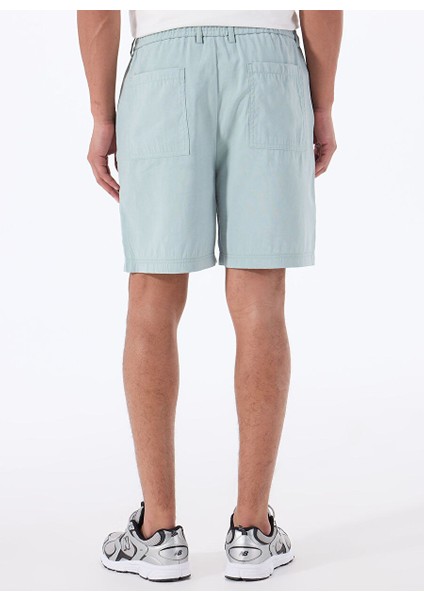 Gmg Fırenze Mavi Erkek Slim Fit Şort GU25MSS09024