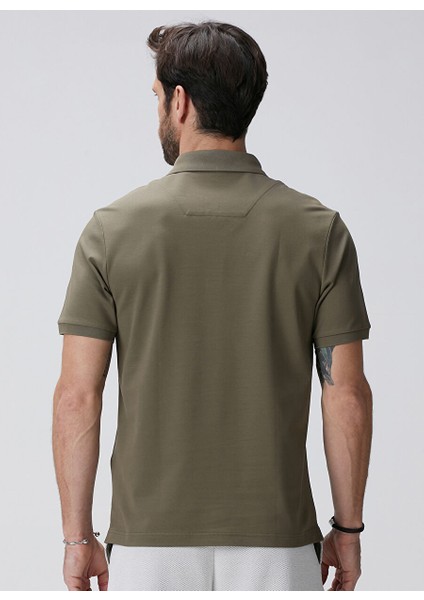 Haki Erkek Slim Fit T-Shirt 1093859