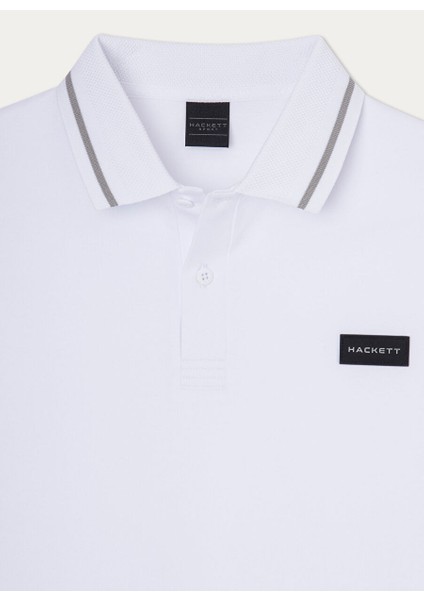 Beyaz Erkek Slim Fit Polo T-Shirt HM563230 fiyatları