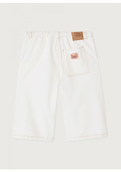 Kırık Beyaz Erkek Standart Denim Şort MJOZ09AE25OFFWHI modelleri