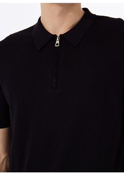 Gmg Fırenze Siyah Erkek Slim Fit Kazak GU25MSS04016