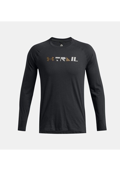 Erkek Ua Trail Run Graptic Uzun Kollu Tişört 1386707-016