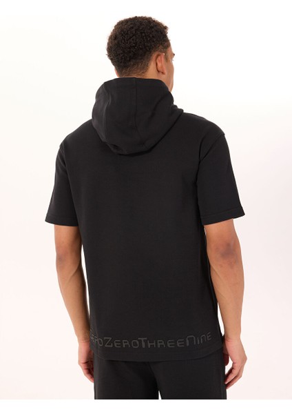 Gmg Fırenze Siyah Erkek Kapüşon Oversize Sweatshirt GU25MSS08021
