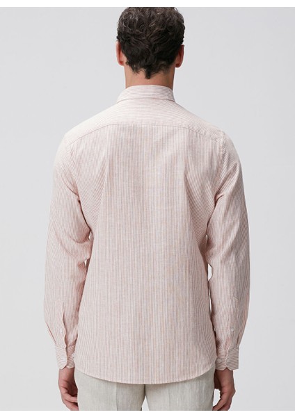 Beyaz Erkek Alttan Britli Slim Fit Gömlek 1094107 indirimleri