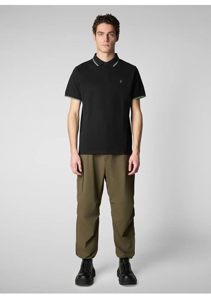 Siyah Erkek Basic Polo T-Shirt DR0136MBATE2010000 Rıchard Siyah