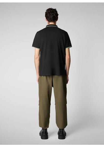 Siyah Erkek Basic Polo T-Shirt DR0136MBATE2010000 Rıchard Siyah