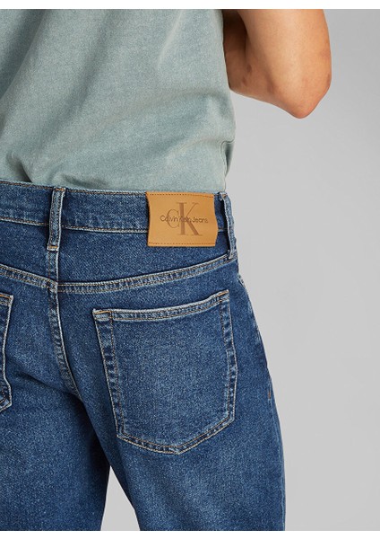 Erkek Denim Şort J30J3271841BJ Slım Short