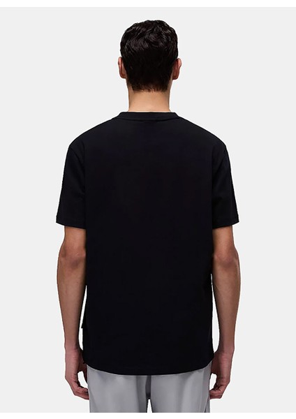 NP0A4IE69411-S-VALDOR Ss Siyah Relaxed Erkek T-Shirt fiyatları