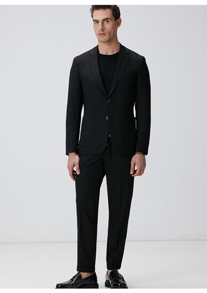 Siyah Erkek Slim Fit Takım Elbise 1094064