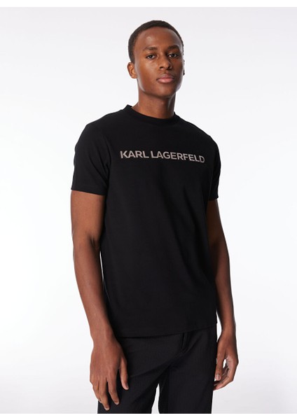 Bisiklet Yaka Siyah Erkek T-Shirt 755053542221 modelleri