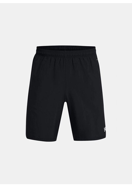 1385978-002 Ua Tech Utility Shorts Siyah Lastikli Bel Normal Kalıp Erkek Şort