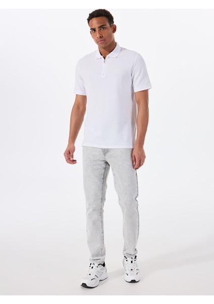 Gmg Fırenze Gri Erkek Slim Fit Denim Pantolon GU25MSS01312