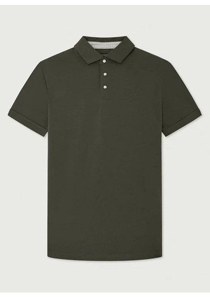 Haki Erkek Slim Fit Polo T-Shirt HM563205 indirimleri