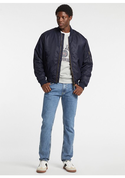 Erkek Slim Fit Desenli Denim Pantolon M5RA1CD5M52GDIS Gj G14 Slım eco