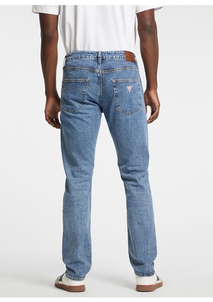 Erkek Slim Fit Desenli Denim Pantolon M5RA1CD5M52GDIS Gj G14 Slım eco fırsatları
